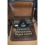 Blickensderfer No.07 Typewriter In Original Wooden Case - London, Made in USA
