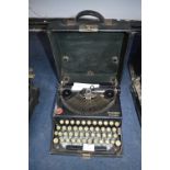 Remington Portable Typewriter in Case