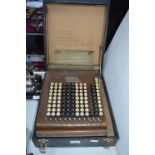 Comptometer Office Calculating Machine Manufactured by Felt & A. Tallant, Chicago