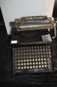 Smith Premier No.10 Typewriter with Extended Upper and Lower Case Keyboard - Syracuse, New York, USA