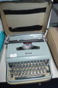 Olivetti Lettera 22 Portable Typewriter with Case