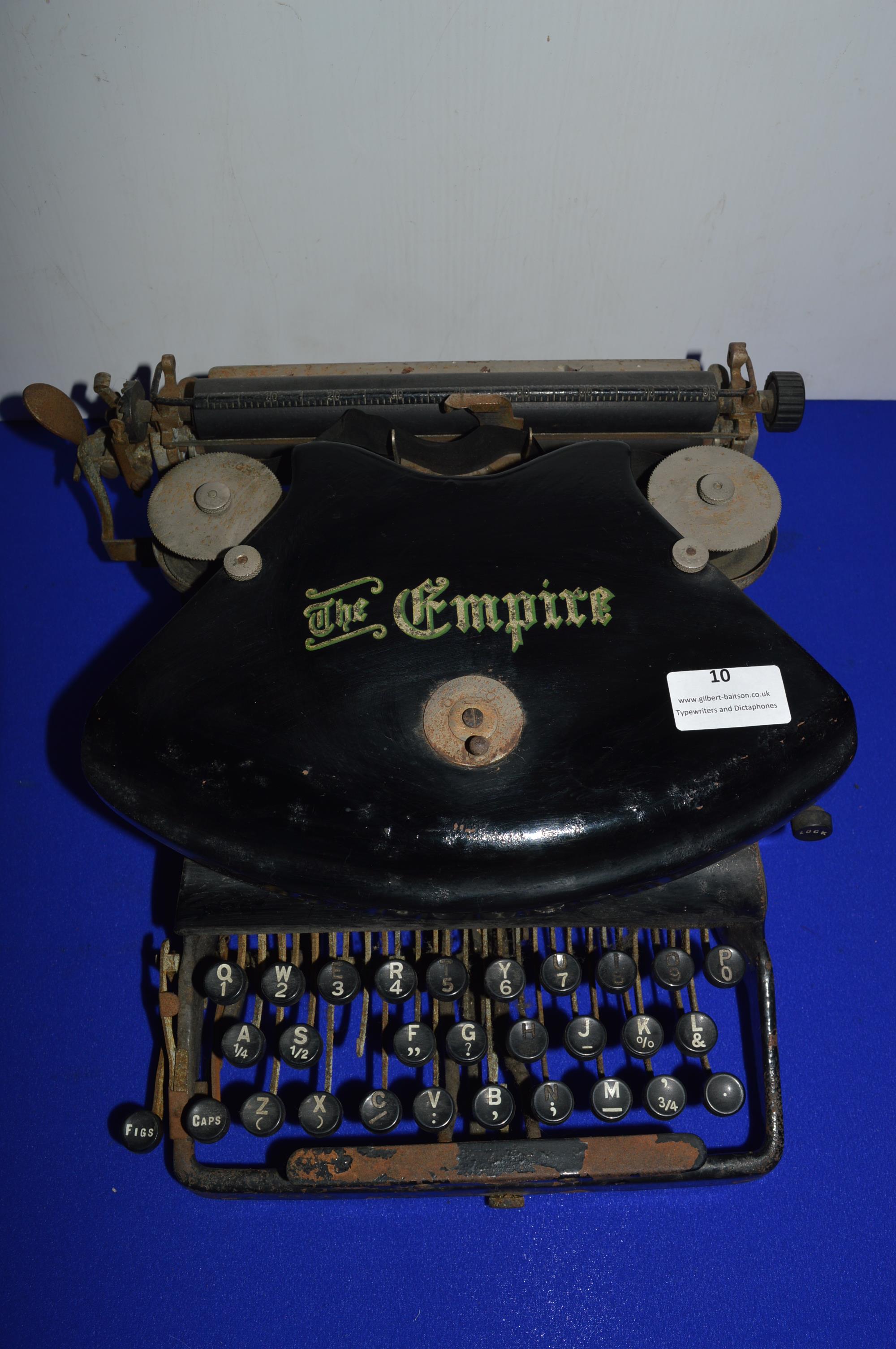 The Empire Typewriter (Some Wear)