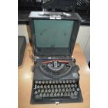 Imperial "Good Companion" Portable Typewriter in Case