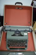 Olympia Deluxe Typewriter in Original Carry Case