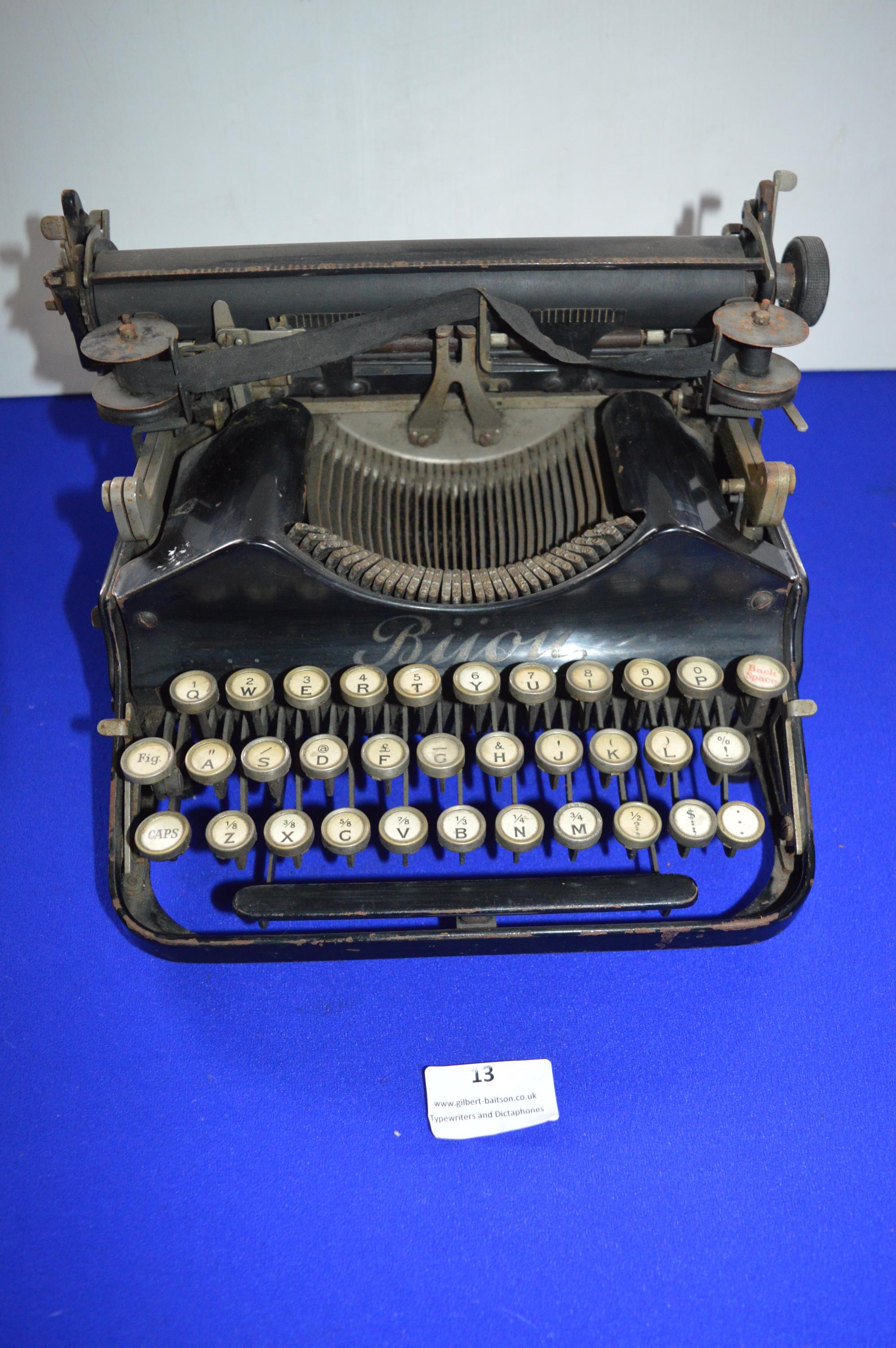 Bijou Typewriter by Duncan & Co, Glasgow