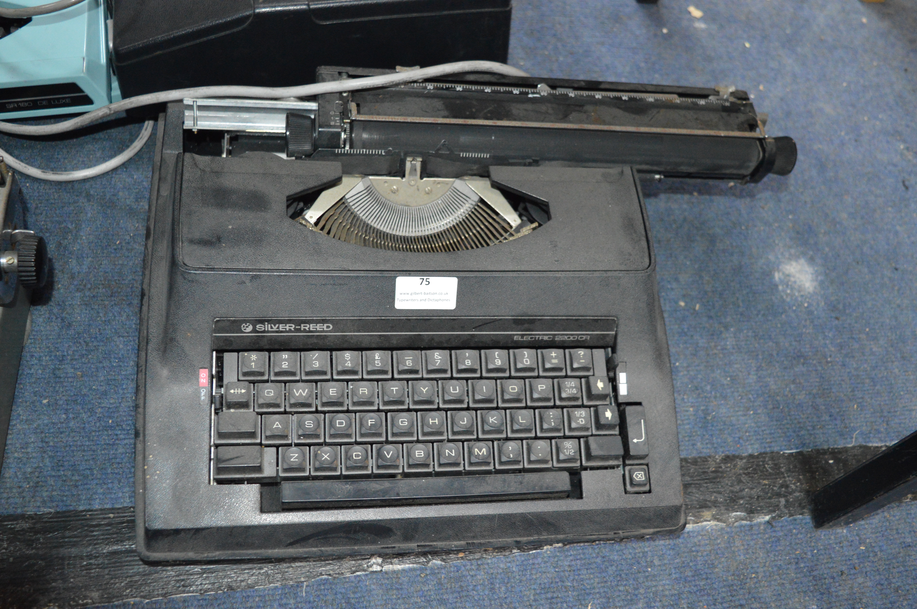 Silver Reed Electronic Typewriter - Image 2 of 2