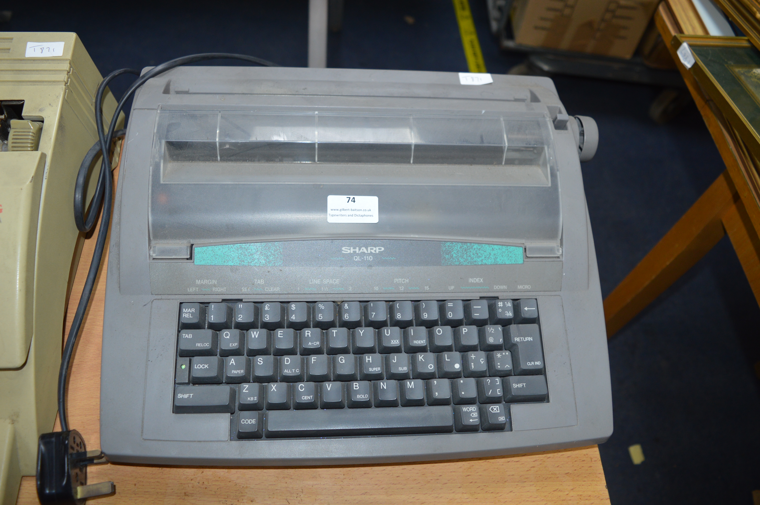 Sharp QL110 Electronic Typewriter