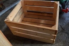 Robust Pine Storage Crate/Planter