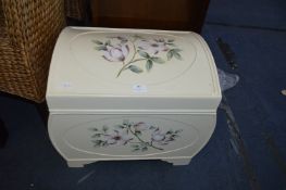 Painted Chest with Floral Design