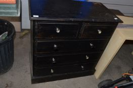 Painted Pine Bedroom Five Drawer Chest for Restora