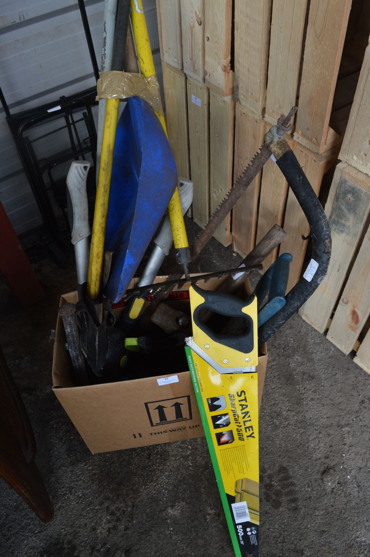 Assorted Tools Including Stanley Shark Cut Saw etc