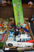 Action Figures, Police Helicopter, Ghostbusters Ca