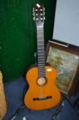 Classical Guitar by Hokada, Romania plus Stand