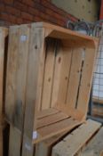 Robust Pine Storage Crate/Planter