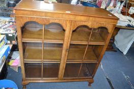 Glazed Mahogany Bookcase