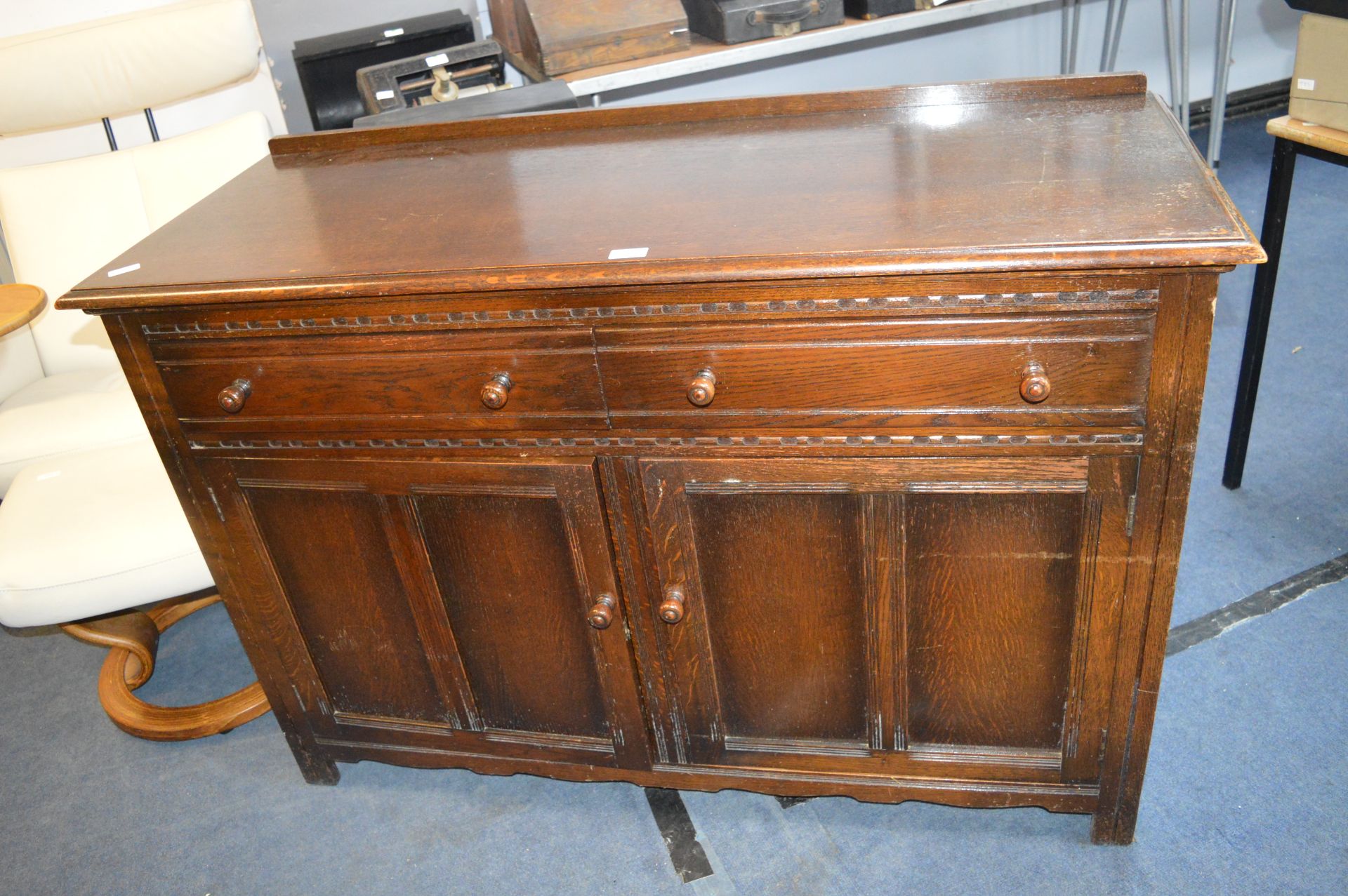 1930's Oak Sideboard