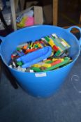 Large Play Tub of Lego