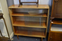 Retro Teak Glazed Bookcase