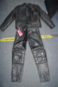 Kett Retro 2pc Motorcycle Leathers Size: 44