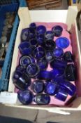 Blue Glass Salt Liners