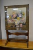 Small Tilt Top Table/Fire Screen