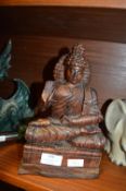 Wooden Carved Buddha