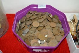 Tub of Mainly British Pennies