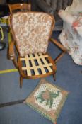 Ercol Armchair (missing cushion)