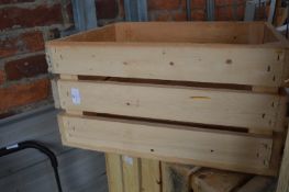 Robust Pine Storage Crate/Planter