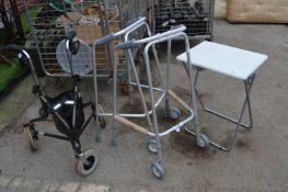 Mobility Aids and a Folding Table