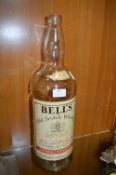Vintage Bell's Whiskey 4.5L Bottle (empty)