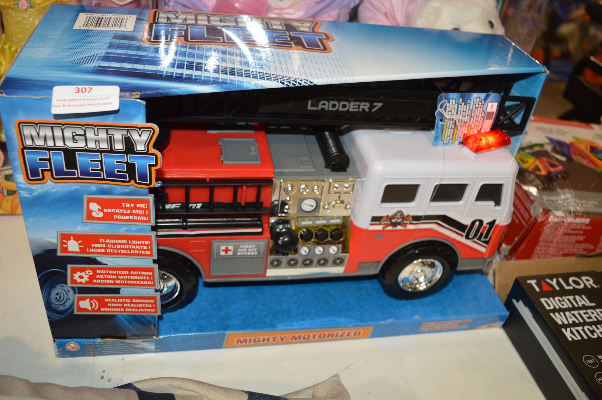 *Mighty Fleet Motorised Fire Truck