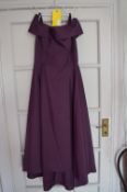 *Dessy Evening Dress Size: 8 in Aubergine