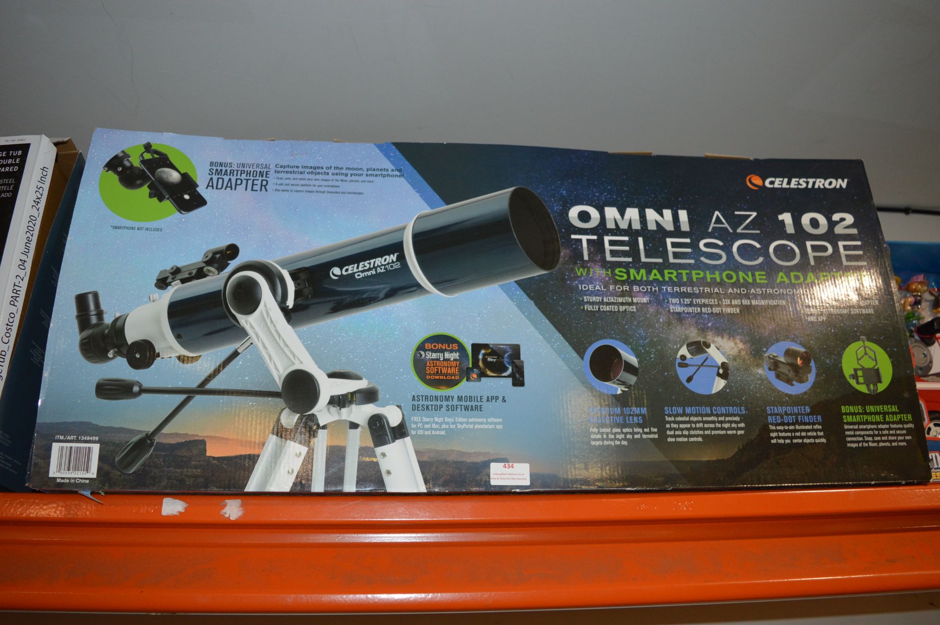 *Celestron Omni AZ102 Telescope