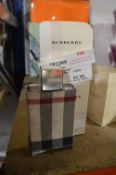 *Burberry Eau de Parfum 100ml (part bottle)