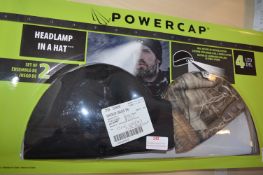 *Powercap Hat Headlamps 2pk