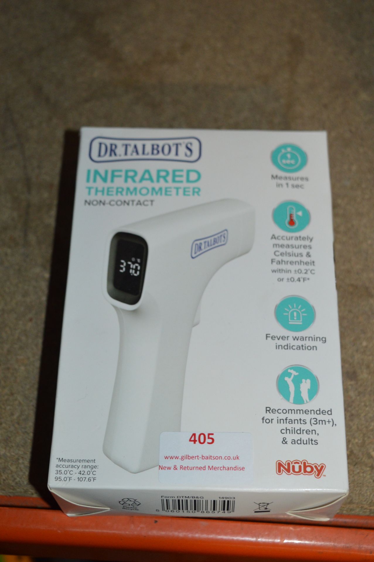 *Dr. Talbot's Infrared Thermometer