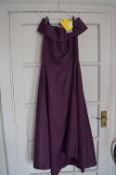 *Dessy Evening Dress Size: 8 in Aubergine