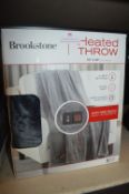 *Brookstone Heated Throw