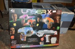 *Laser-X Blaster Set