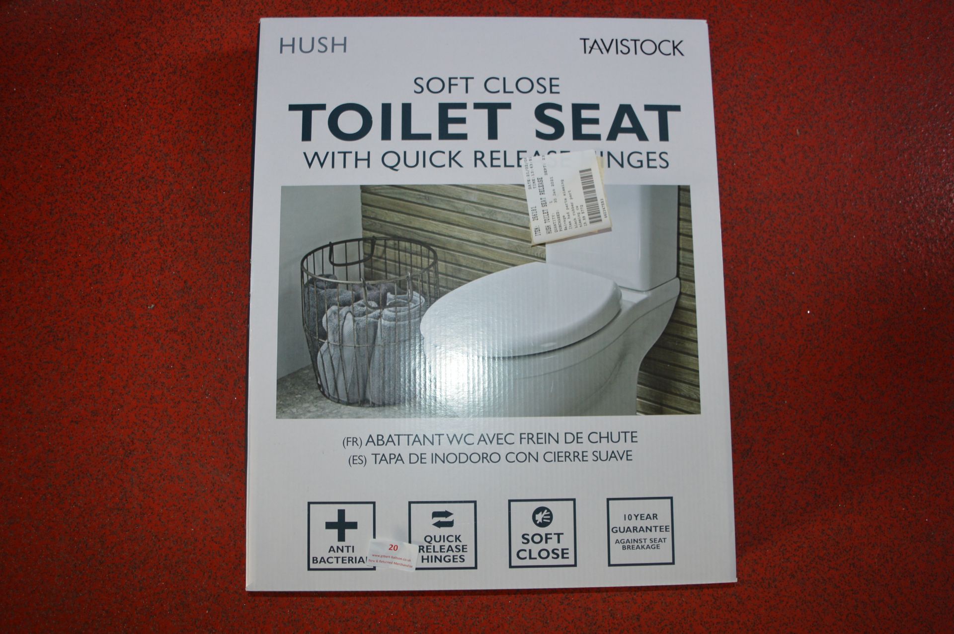 *Tavistock Soft Close Toilet Seat