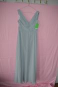 *Jenny Packham Size: 8 Platinum Evening Dress