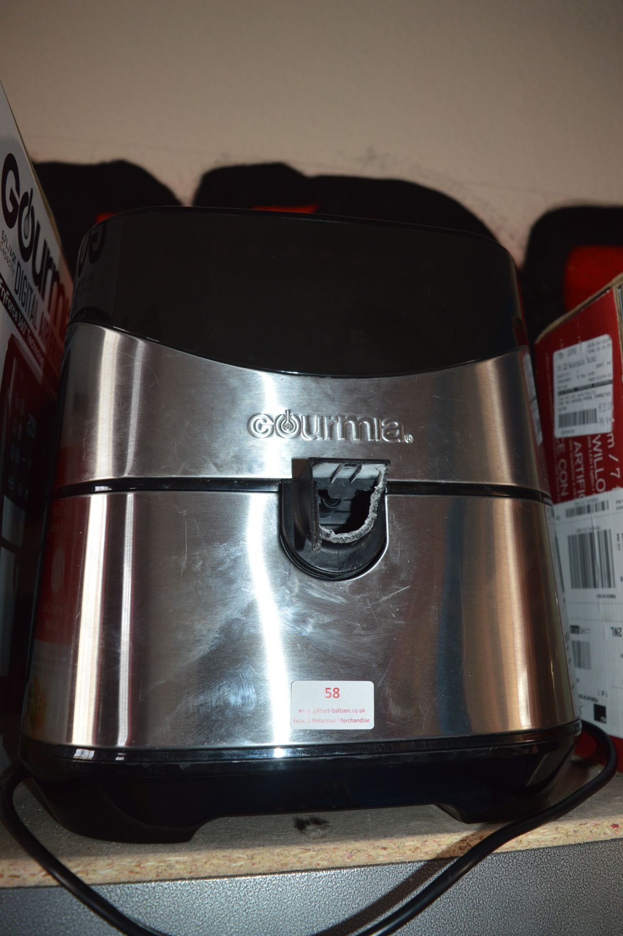 *Gourmia 5.7L Digital Air Fryer (AF - for spares)