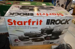 *Starfrit Rock 10pc Cookware Set