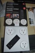 *Unicom Remote Control Sockets 3pk