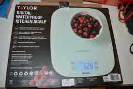 *Taylor Digital Waterproof Kitchen Scales