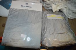 *Sanderson Super King Fitted Duvet Cover and Sheet