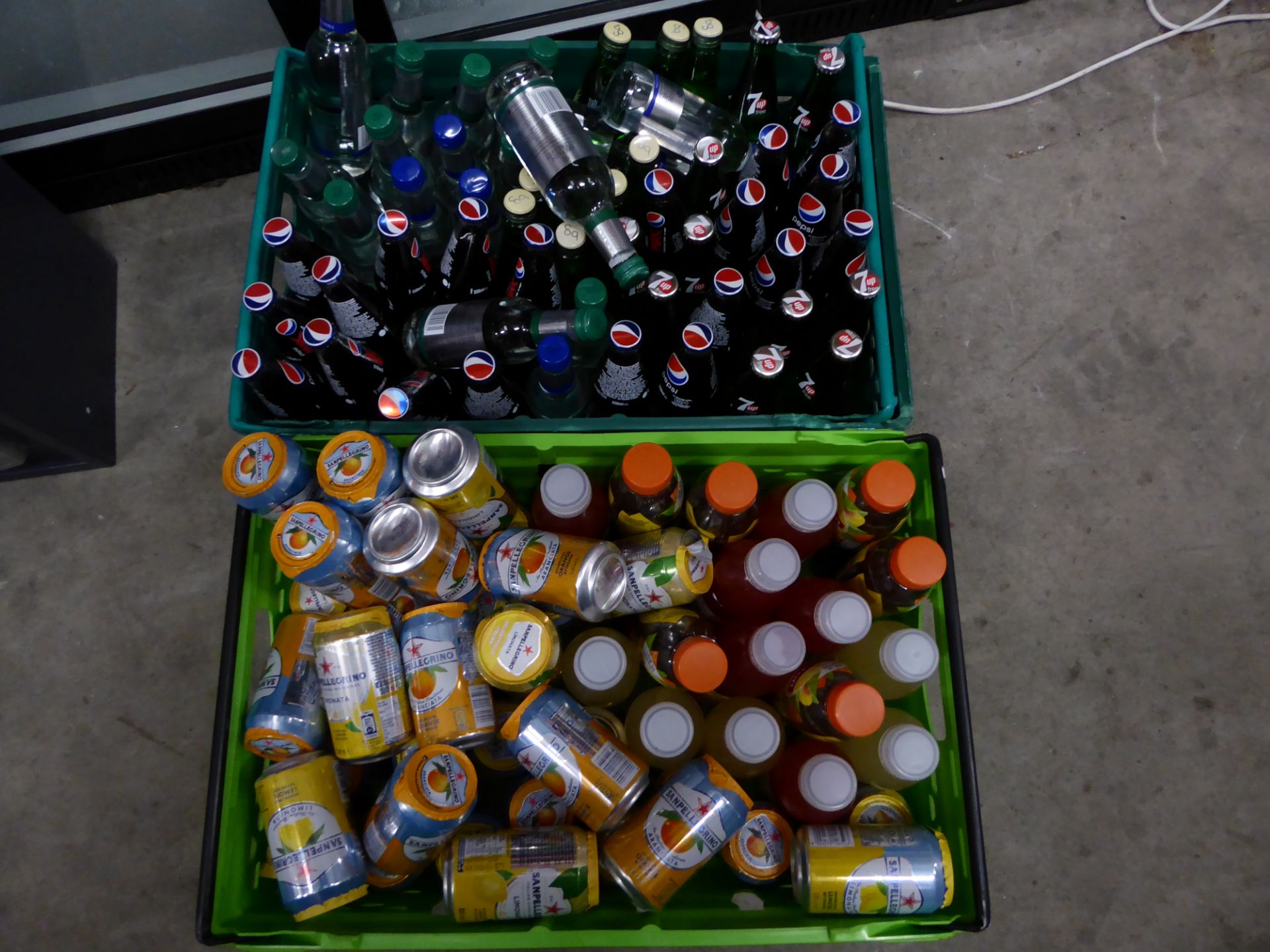 *soft drink selection - over 100 items. Sanpellegrino/Pepsi/etc