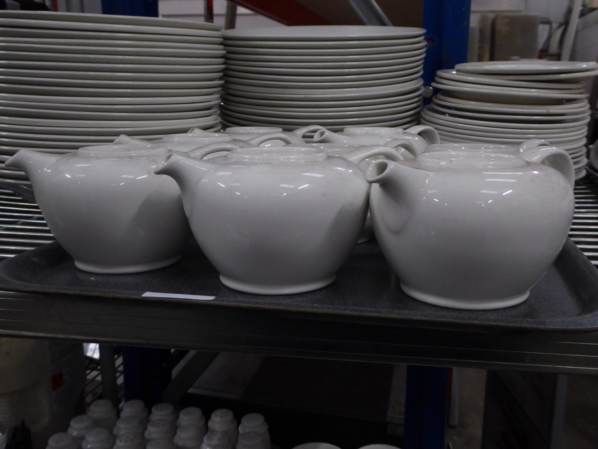 *18 x white tea pots (no lids) - Image 2 of 2