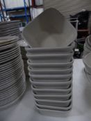 *12 x square 'nut' dishes